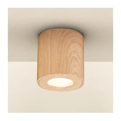 Brilagi - Kupatilsko tačkasto svetlo MIA 1xGU10/30W/230V 84x80 mm dekor hrasta IP44
