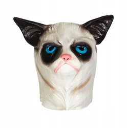 Korbi Profesionalna lateks maska Grumpy Cat Grumpy Cat