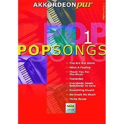 AKKORDEON PUR POP SONGS 1 NOTE
