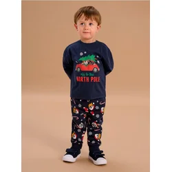 Sinsay - Jogger pantalone Looney Tunes - mornarsko