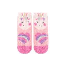 Penti Nogavice PENTI Mädchen Einhorn-Sneakersocken mešane barve