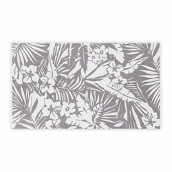 Lessentiel Maison Peškir za plažu 100x180cm Sivo-Beli