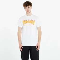 Majice Thrasher Flame Logo T-Shirt White M