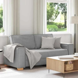 Dvosjed Sofa Oblačno Siva 180x78x84 cm Tkanina