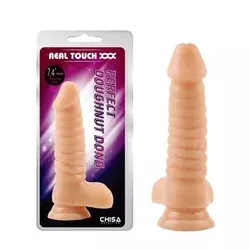 Dildo Perfect Doughnut Dong, 19cm, Boja kože