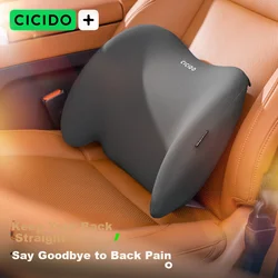 Cicido Lumbalni jastuk za auto sedište, Crni