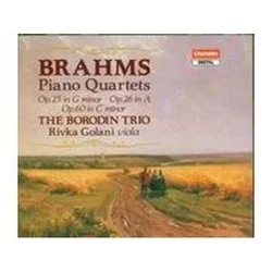 BRAHMS:PIANO QUARTETS/BORODIN TRIO