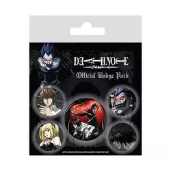Bedževi Pyramid Death Note - Badge Pack