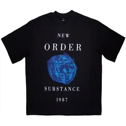 New Order Majica Substance 1987 Unisex Black XL