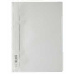 DURABLE mapa s sponko (2573) 50 kosov Bela