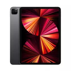 Apple 11 iPad Pro M1 Chip (Mid 2021, 128GB, Wi-Fi + 5G LTE, Space Gray)