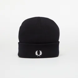 Kapa FRED PERRY Classic Merino Wool Beanie Navy/ Snow White Universal