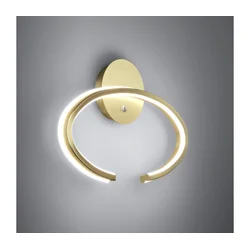 Eglo 390488 - BOGADO prigušiva zidna LED lampa, 12W/230V, zlatna