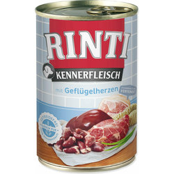 RINTI pasja hrana PURE 6 X 400 G PERUTNINSKI SRČKI 6 X 400 G