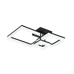 Rabalux LED Luster Amilia, 22W, DIP Switch, 47x47cm, Crni