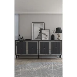 Hanah Home Komoda Benner, Antracit