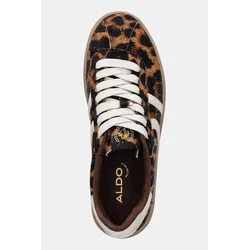 Usnjene superge Aldo CHICSNEAKER rjava barva, 14030364