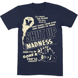 Mädness Shut Up Navy Blue XL Majica