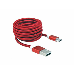 S-BOX Kabl USB A (muški) na micro USB B (muški) 1.5m Crveni