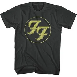 Foo Fighters Distressed FF Logo Black XL Majica