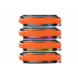 Komplet kompatibilnih tonerjev HP 504X + HP 504A / CE250X + CE251A + CE252A + CE253A /