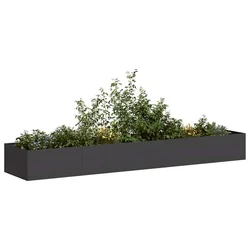 Sadilica crna 360x80x40 cm od čelika
