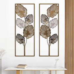 Salim ACH163-6 multicolor dekorativni metalni zidni dodatak set (2 komada)