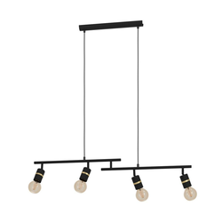 Eglo 900177 - Luster na sajli LURONE 4xE27/10W/230V