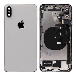 Apple iPhone XS Max - Zadnje ohišje z majhnimi deli (Silver)