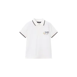 Mayoral Polo majica 3108 Bela Regular Fit