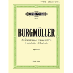 BURMULLER-25 EASY STUDIES OP.100
