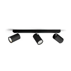 PHILIPS spot kosipo crna sa 3xgu10, 915005532101 ( 18694 )