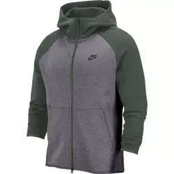 Nike M NSW TCH FLC HOODIE FZ, muški duks, siva