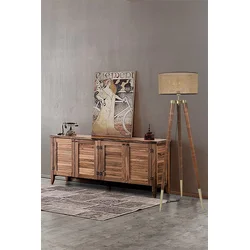 Aberto Design Podna lampa , 160 cm , E27, Bež