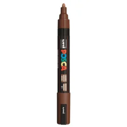 ARTMIE Marker Uni posca PC-5M, 1.8-2.5 mm, Braon