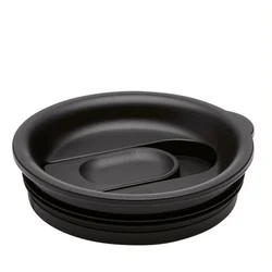 Lid for thermally insulated mugs, size S, plastic, Press-in, Black - H