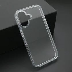 Maska COLOR FRAME za iphone 16/ srebrna