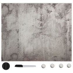 Vidaxl Stenska magnetna tabla iz stekla 60x60 cm