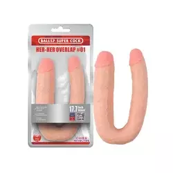 Dildo Her Her Overlap 01, 22.5cm, Boja kože