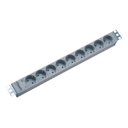 BACHMANN PDU Basic ALU 191U 9xšuko, 16A, kabl 2m