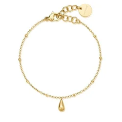 Brosway Elegantna pozlačena zapestnica Tear Drop Perfect BPC18