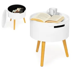 ModernHome okrugli klub sto sa ostavom Modernhome