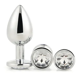 Dream Toys Gleaming Love Plug Silver Set