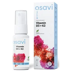 Vitamin D3 + K2 ustno pršilo, meta - 25 ml.
