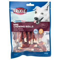 TRIXIE Poslastica za pse štapići za žvakanje sa pačetinom denta fun 240gr 30/1