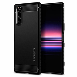 OVITEK ZA SONY XPERIA 5 SPIGEN RUGGED ARMOR MATTE BLACK