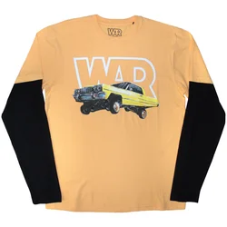 War Car (Back Print) Sand & Black L Majica