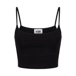 V!BE STUD!OS Top črna