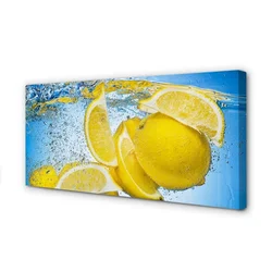tulup.si Slika na platnu Lemon v vodi 100x50 cm