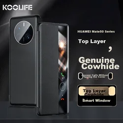 Koolife Maska za mobilni telefonHuawei Mate 50 Pro, Crna